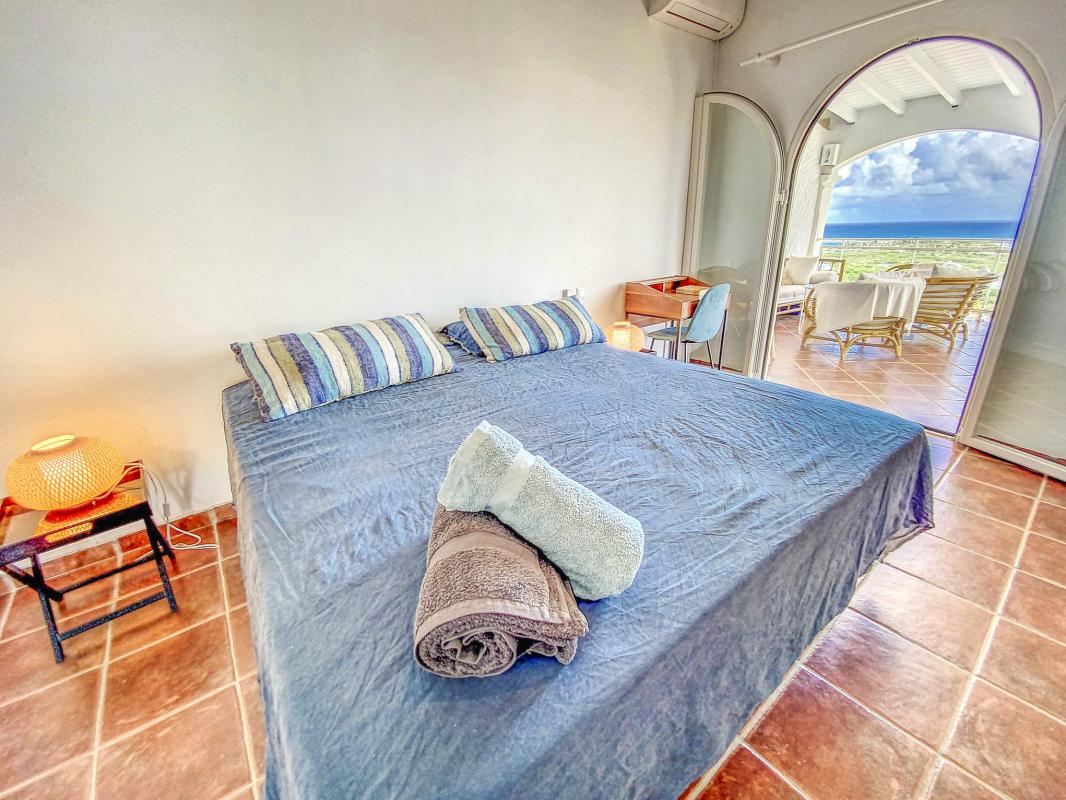 Location villa 6 personnes Orient Bay Saint Martin-chambre-15